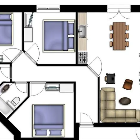 Apartment 54° Nord 5